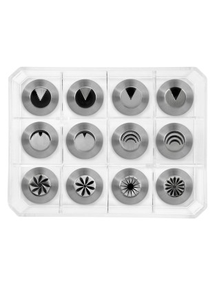 BOQUILHAS RUSSAS IBILI 252000 STAND. CONJ.12 Ø1,6X4CM INOX
