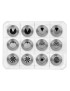 BOQUILHAS RUSSAS IBILI 252000 STAND. CONJ.12 Ø1,6X4CM INOX