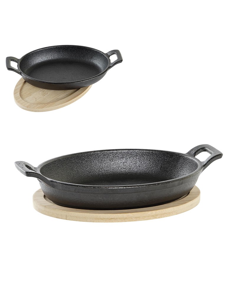 FRIGIDEIRA PC-200218 OVAL C/ASAS FERRO F 22X12CM C/BASE BAMB