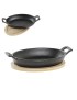 FRIGIDEIRA PC-200218 OVAL C/ASAS FERRO F 22X12CM C/BASE BAMB
