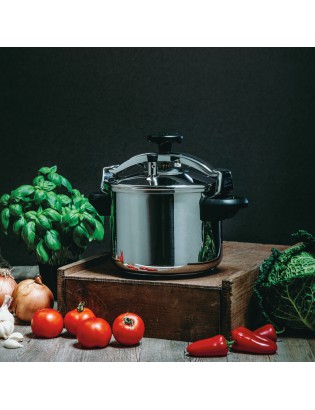 PANELA PRESSAO SL TRADICIONAL 12L Ø24,5CM S/CESTO INOX