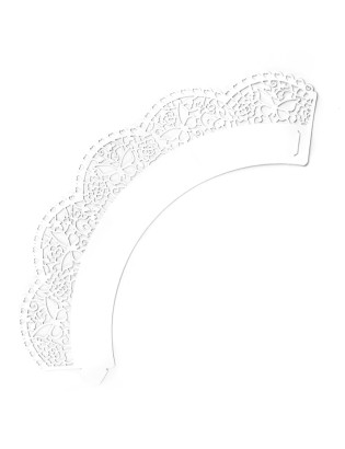 INVOLUCRO CUPCAKE IBILI 736002 BRANCO 10UND 5+8CM