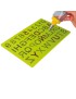 MOLDE CHOCOLATE IBILI 871300 LETRAS E NUMEROS 24X16CM