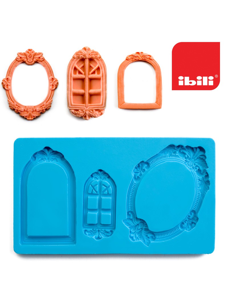 MOLDE 3D IBILI 872208 MOLDURA 8,3X17X1CM SILICONE