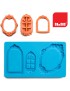 MOLDE 3D IBILI 872208 MOLDURA 8,3X17X1CM SILICONE