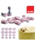 MOLDE MINI CARIMBOS IBILI 789600  2,5+1,5CM SILICONE
