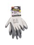 LUVA 880114 NYLON NITRILO T.06 CINZA/BRANCO