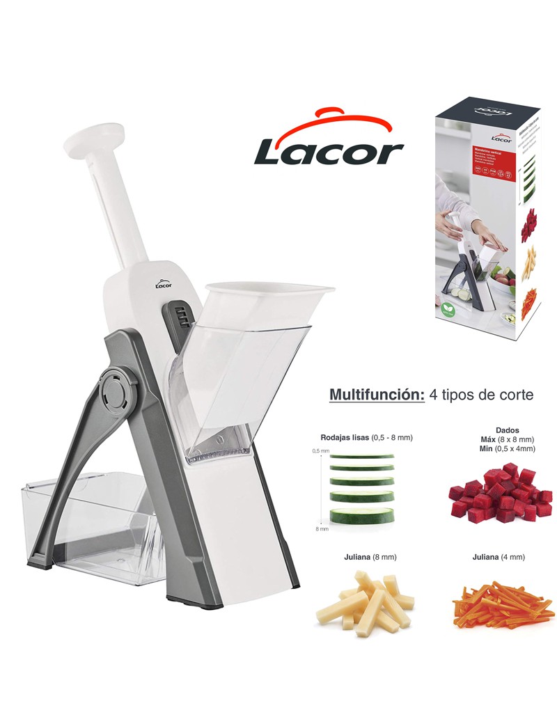 MANDOLINA LACOR 60460 VERTICAL PLST