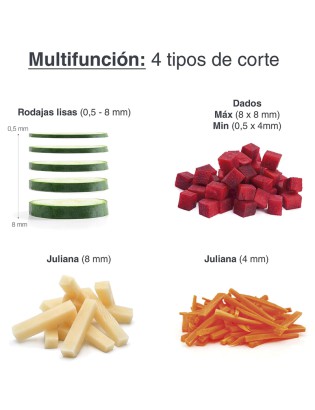 MANDOLINA LACOR 60460 VERTICAL PLST