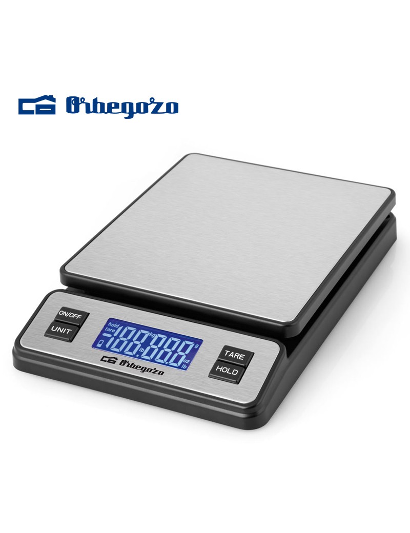 BALANÇA COZINHA ORBEGOZO PC 3100 DIGITAL 40KG INOX/PLST