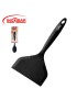 ESPATULA INOXIBAR 35339 LARGA PRETO 12X25CM SILICONE