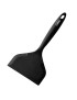 ESPATULA INOXIBAR 35339 LARGA PRETO 12X25CM SILICONE