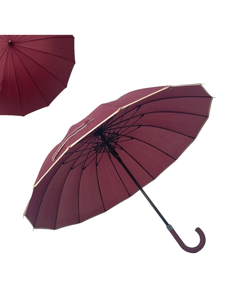 GUARDA CHUVA CVT086BOB AUTOMATICO 16 V. 122CM BORDO