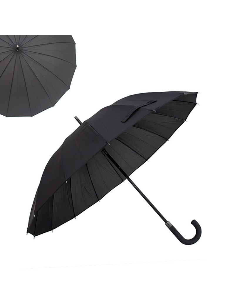 GUARDA CHUVA CVT086PPR AUTOMATICO 16 V. 122CM PRETO