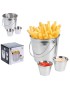BALDE APERITIVO A12405130 EXCELLENT CONJ.3 (Ø11/5,5CM) INOX