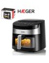 FRITADEIRA HAEGER AIR BA. AF-D80.008A A AR ELETRICA 8L 1800W