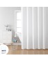 CORTINA BANHO 149216 BRANCO 180X200CM TECIDO