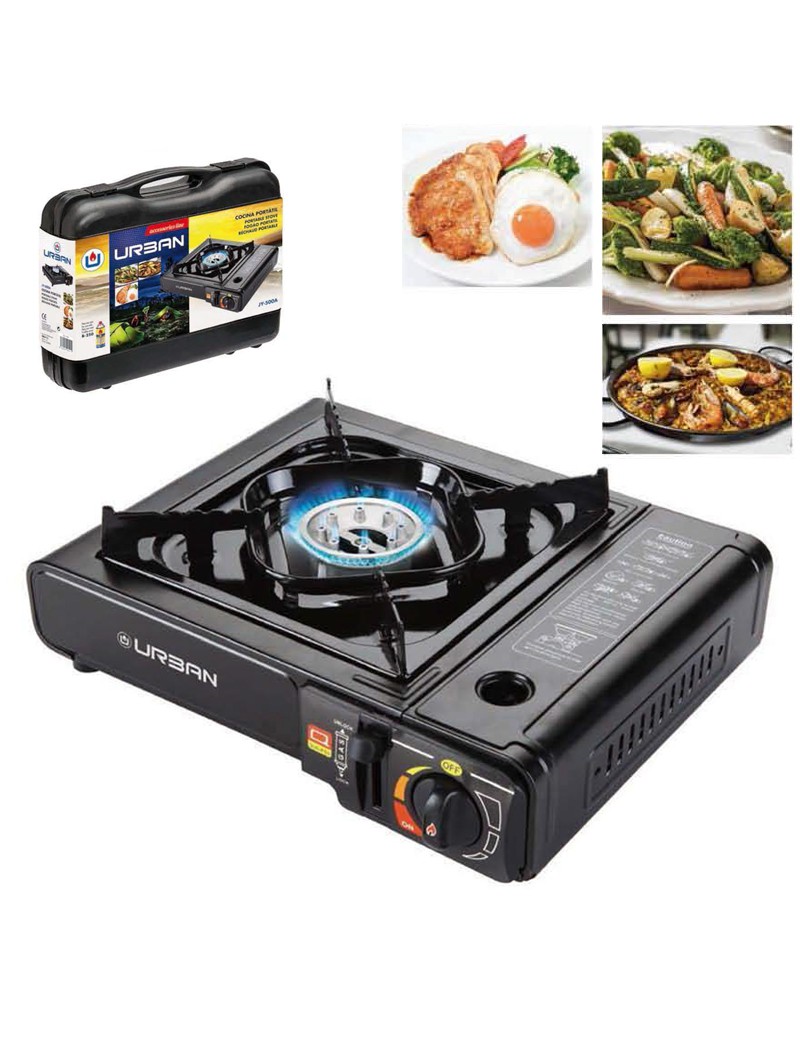 FOGAO U 17500 JY-500A PORTATIL 1 BOCA A CARTUCHO