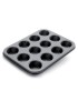TABULEIRO 12 MINI QUEQUES IBILI 826900 MOKA 25X19X2CM