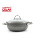 TREM CELAR FORNO FIT 5 PEÇAS ANTIAD. GRANITADO INDUÇAO