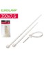 ABRAÇADEIRAS ERL 147-54017 BRANCO 350X7,6MM 100UND