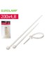 ABRAÇADEIRAS ERL 147-54012 BRANCO 200X4,8MM 100UND