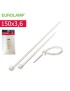 ABRAÇADEIRAS ERL 147-54006 BRANCO 150X3,6MM 100UND