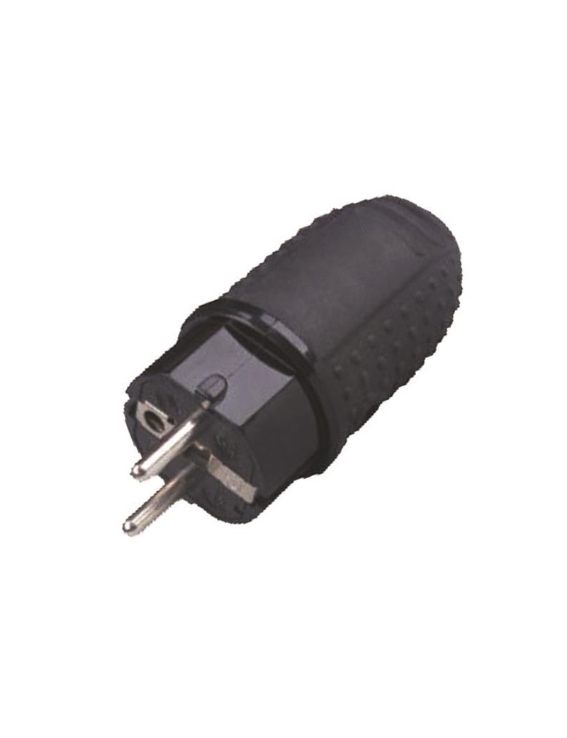 FICHA ERL 147-10032 MACHO IP44 16A BORRACHA