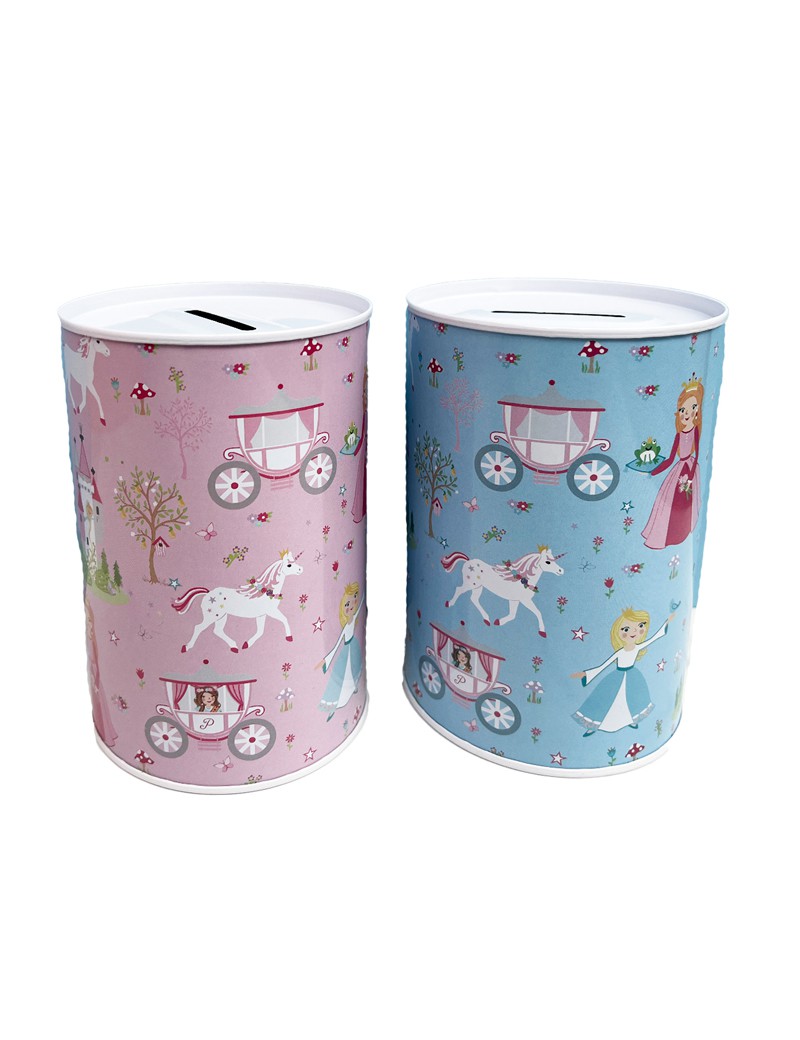 MEALHEIRO 434509-31 PRINCESAS 8X12,5CM LATA SORT.