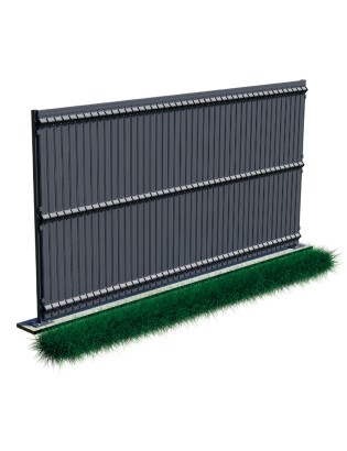 KIT OCULTAÇAO RAL 7016 ANTRACITE P/REDE MET. 1,73X2,5M