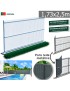 KIT OCULTAÇAO RAL 9010 BRANCO P/REDE MET. 1,73X2,5M