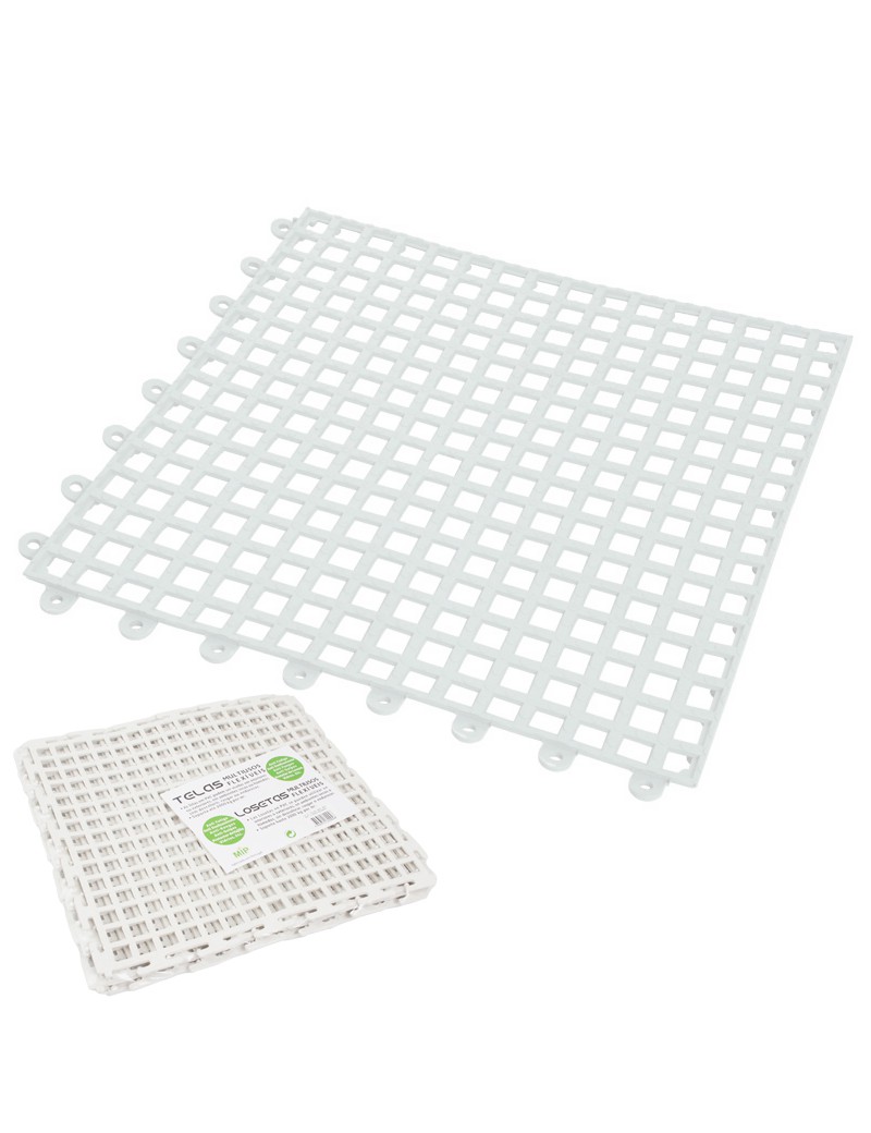 TELA MULTIUSOS MQ 250 FLEXIVEL 300X300X9MM BRANCA CONJ.4