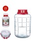 FRASCO 100018 TAMPA+PEGA VERMELHA 15L VIDRO