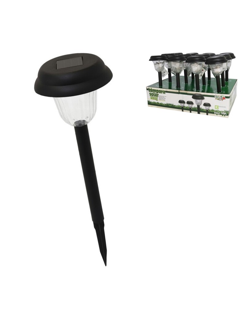 CANDEEIRO SOLAR 343053 GARDEN LUNG 1LED 11X37CM PLST
