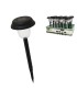 CANDEEIRO SOLAR 343053 GARDEN LUNG 1LED 11X37CM PLST