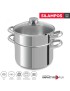 CUSCUZEIRA SL EUROPA GLASS 24CM INOX 18/10 IND