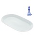 TRAVESSA SP COIMBRA BRANCO OVAL 41X26CM PORCELANA