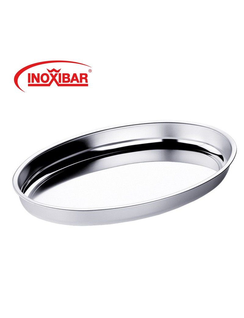 ASSADEIRA OVAL INOXIBAR 59075 INOX 35X24CM