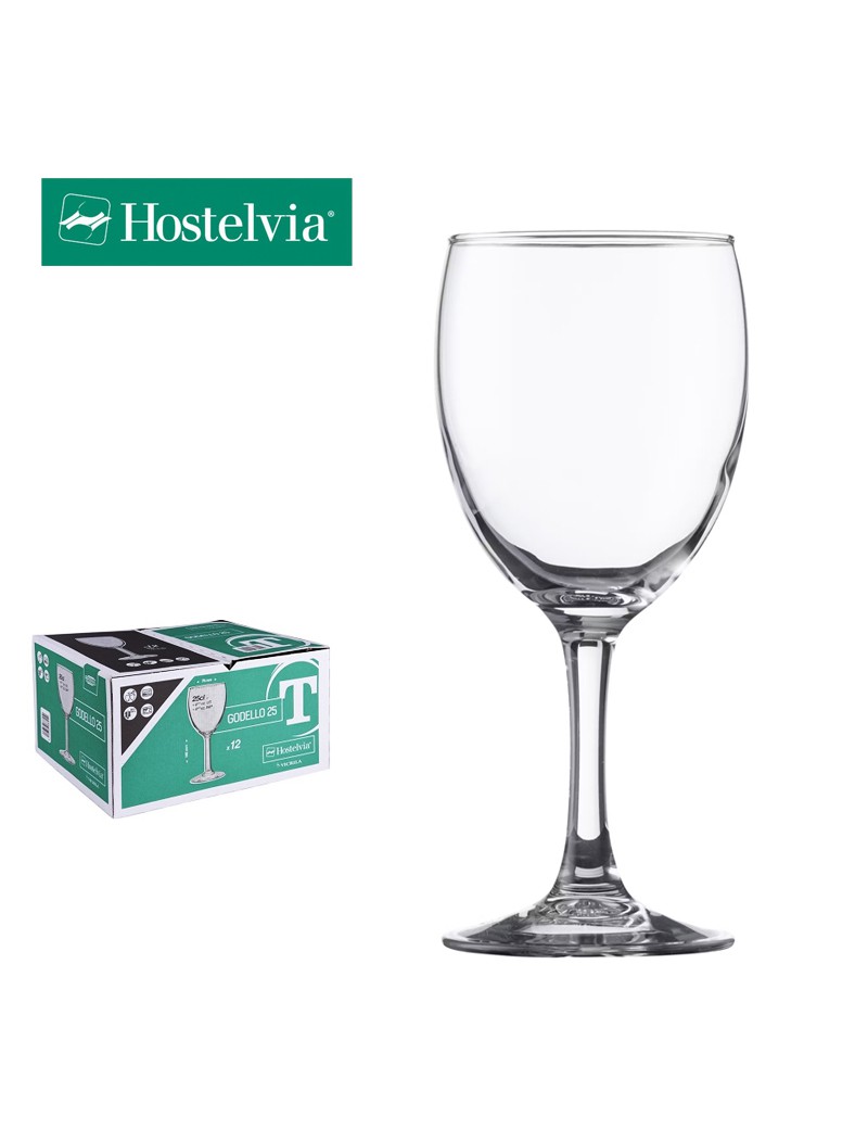 CALICE HOSTELVIA GODELLO 25CL CONJ.12 VIDRO
