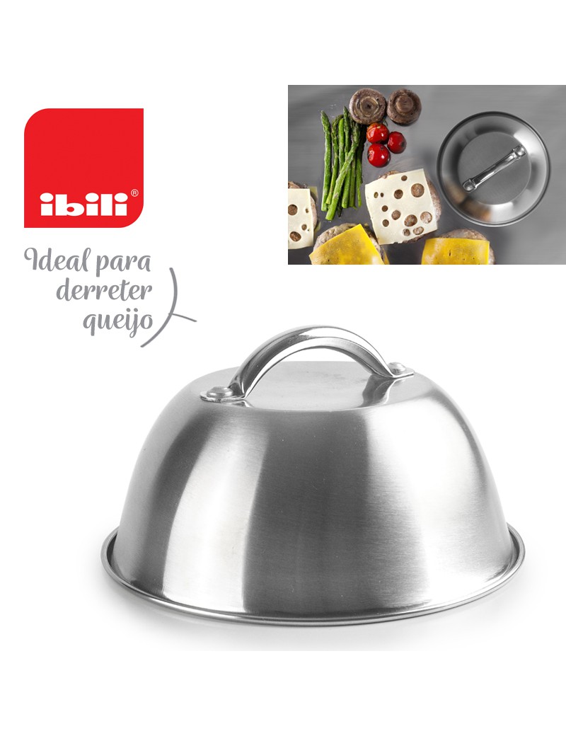 TAMPA IBILI 713914 P/GRELHADOR 15,5X6CM INOX