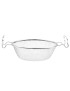 CESTO REDE CELAR Ø24CM C/ASAS FIXAS INOX