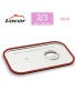 TAMPA GASTRONORM LACOR 66903Z C/J. SILICONE 2/3 INOX