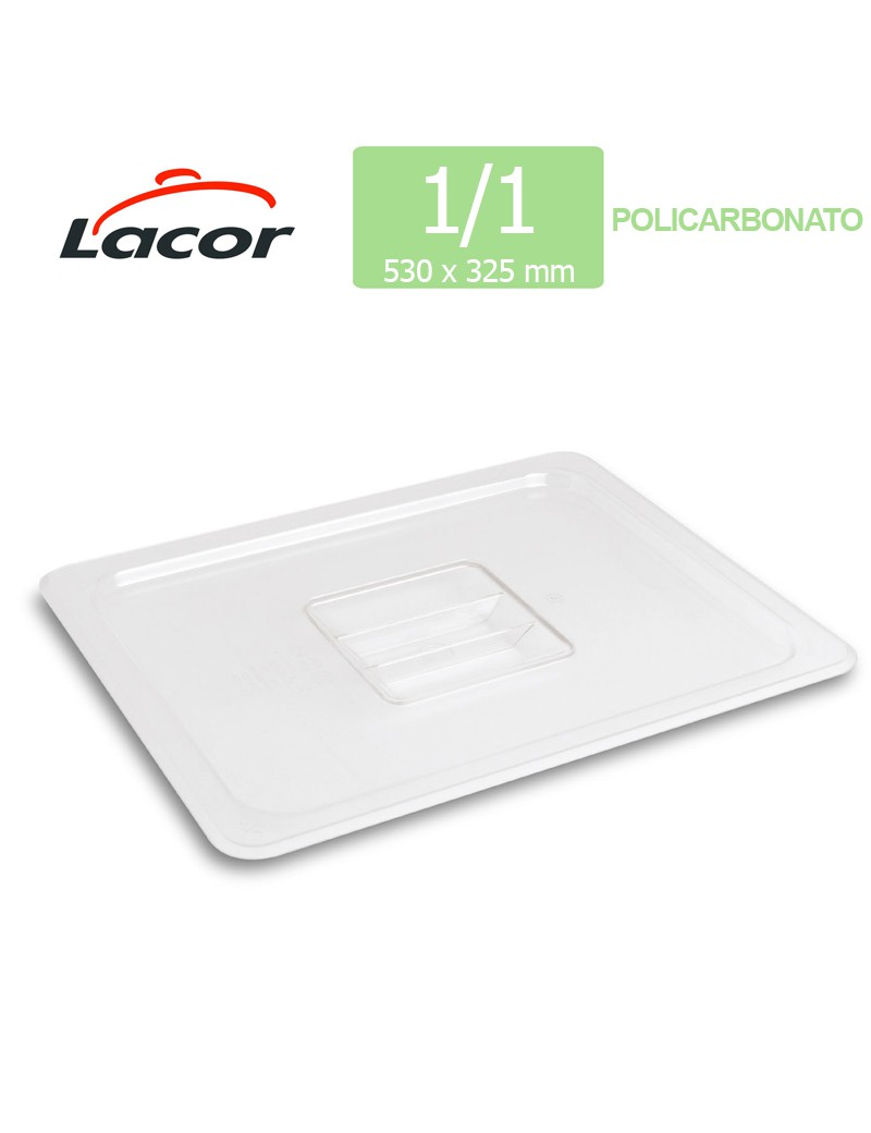 TAMPA GASTRONORM LACOR 66901P 1/1 POLICARBONATO