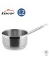 CAÇAROLA LACOR 57212 ECO-CHEF C/CABO Ø12X7CM INOX 18/10