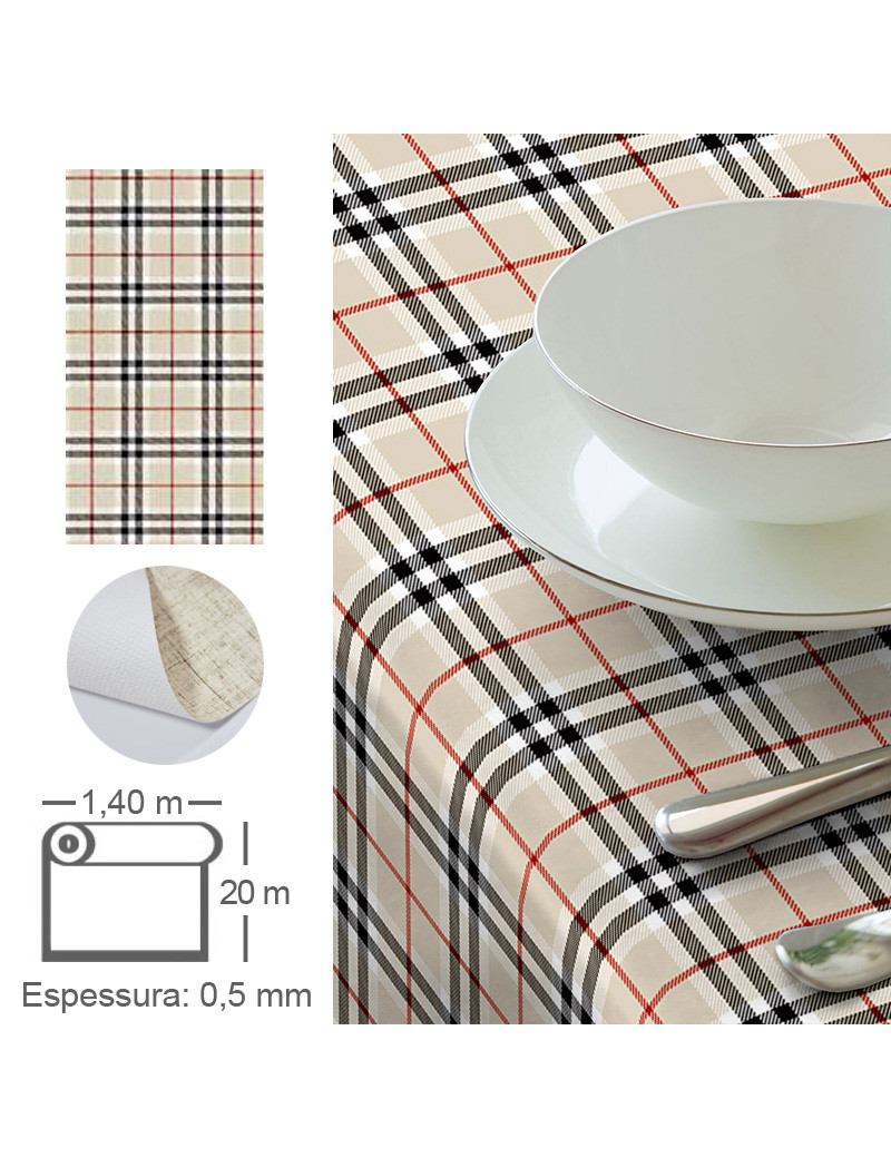 TOALHA MESA ECO HUE6619/01 MINETT ROLO 1,4X20M PVC