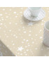 TOALHA MESA ECO HUE6311/05 ETOILES BEIGE ROLO 1,4X20M PVC