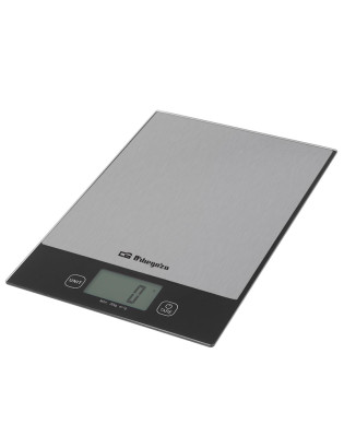 BALANÇA COZINHA ORBEGOZO PC 2026 DIGITAL 20KG VIDRO/INOX