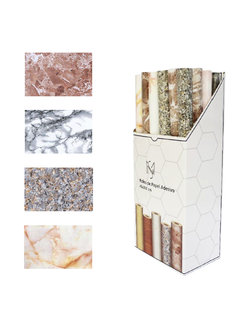 PAPEL ADESIVO GROUP THREE ROLO 45X200CM