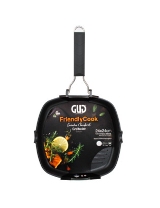GRELHADOR GUD FRIENDLY COOK 20X20CM ANTIAD FULL IND.