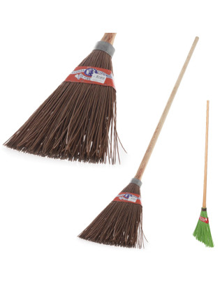 VASSOURA DE TREVO PARA JARDIM